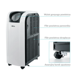 FRAL klimatyzator SUPER COOL FSC14.2SC Wi-Fi + Super Air Invierno ION
